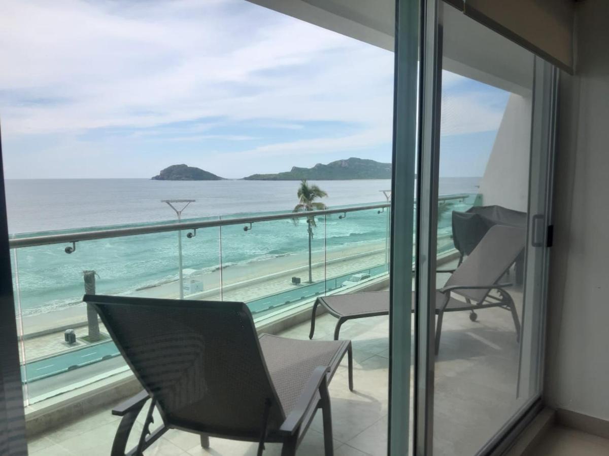 Hermoso Y Moderno Departamento Frente Al Malecon Con Preciosa Vista Al Mar Mazatlan Luaran gambar