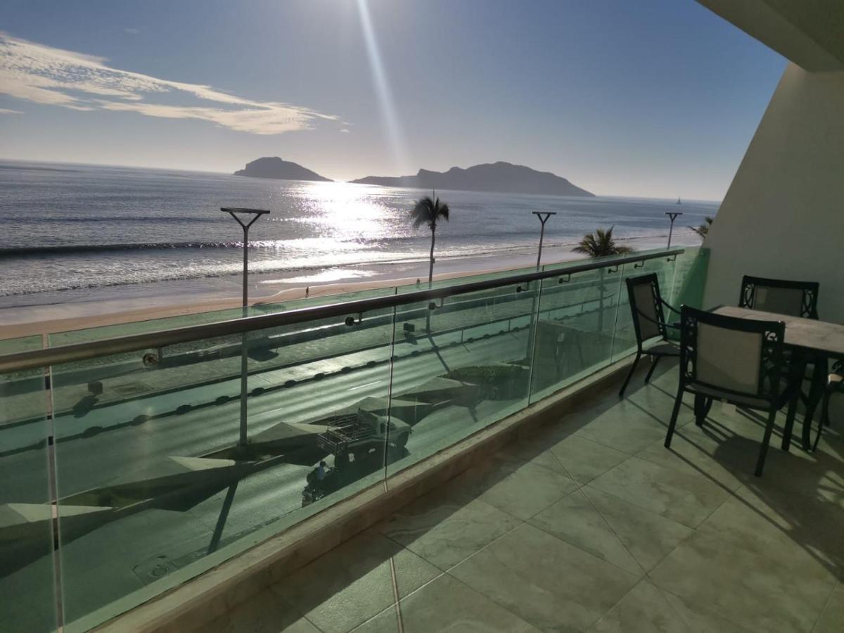 Hermoso Y Moderno Departamento Frente Al Malecon Con Preciosa Vista Al Mar Mazatlan Luaran gambar