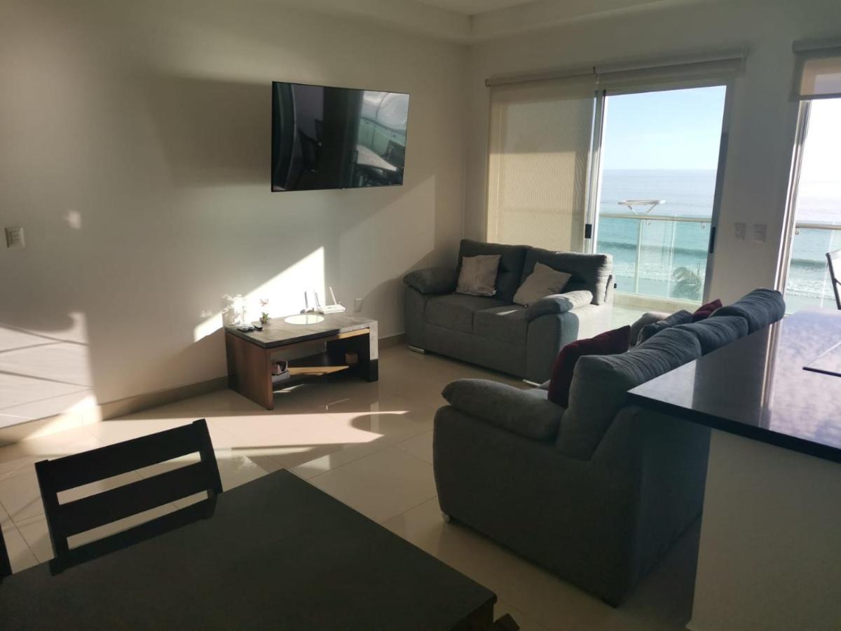 Hermoso Y Moderno Departamento Frente Al Malecon Con Preciosa Vista Al Mar Mazatlan Luaran gambar